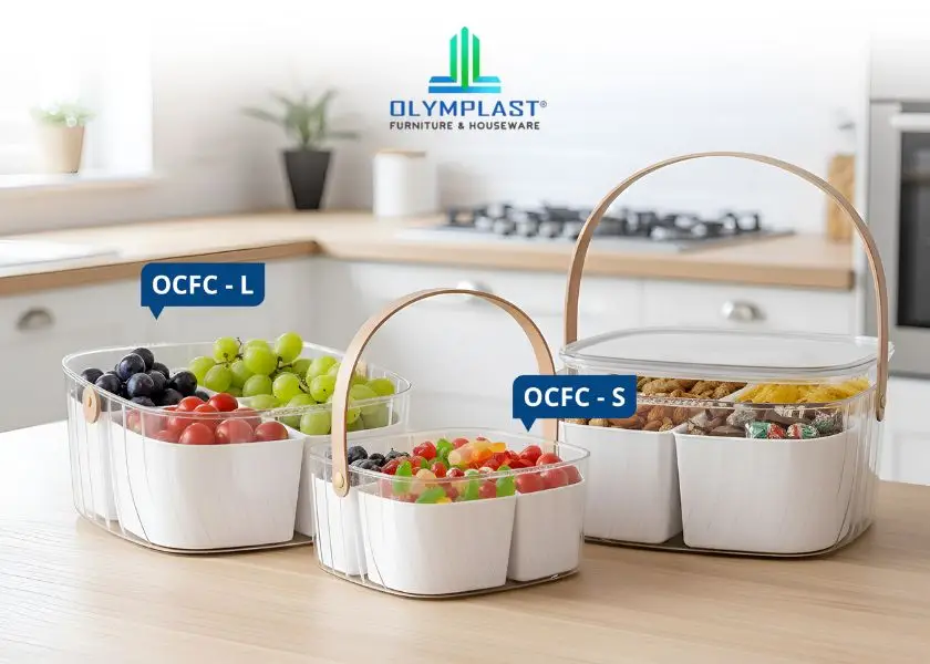 Kotak Keranjang Snack Olymplast Houseware OCFC